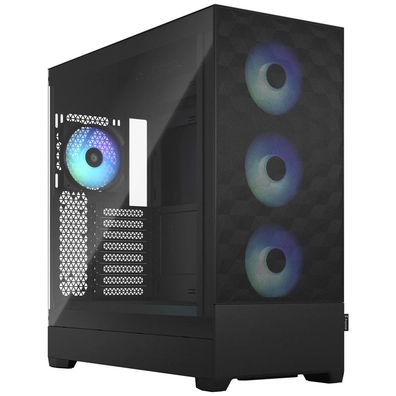 Fractal Design Pop XL Air RGB Clear Tint E-ATX-Gehäuse, Tempered Glass - schwarz