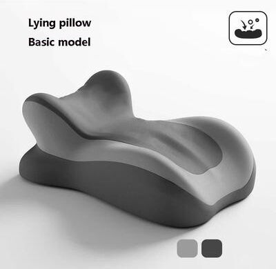 Uplift Picks Ergonomic Memory Foam Wedge Pillow For Neck And Leg Support black (basic)