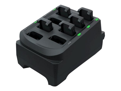 Zebra 8-Slot Battery Charger - Batterieladegerät - für P/N: BTRY-RS51-4MA-01, BTRY-RS51-4MA-10, (required - not included) (SAC-RS51-8SCHG-01)