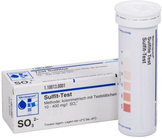 Grünbeck Sulfit-Teststäbchen 170535 10-1000 mg/l, 100 Stück