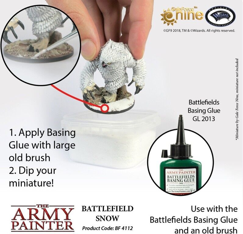Flocage Neige - Battlefield Snow - Army Painter