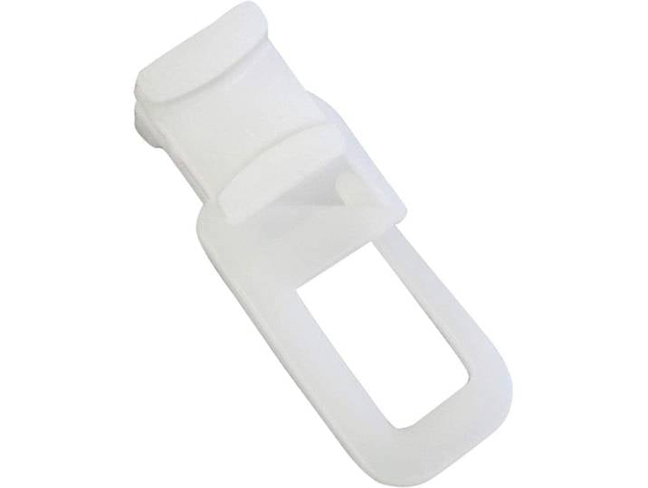 Klick-Gleiter GARDINIA Duo X-Gleiter Gr. 1, weiss (weiß), 25 Stk., Aluminium, Gardinenbefestigungen, Klick-Gleiter, Serie Flächenvorhang-Technik Atlanta 3-läufig