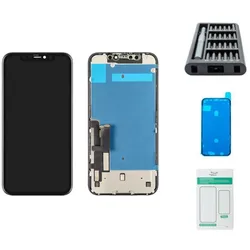 iPhone 11 Display schwarz - Premium-Set