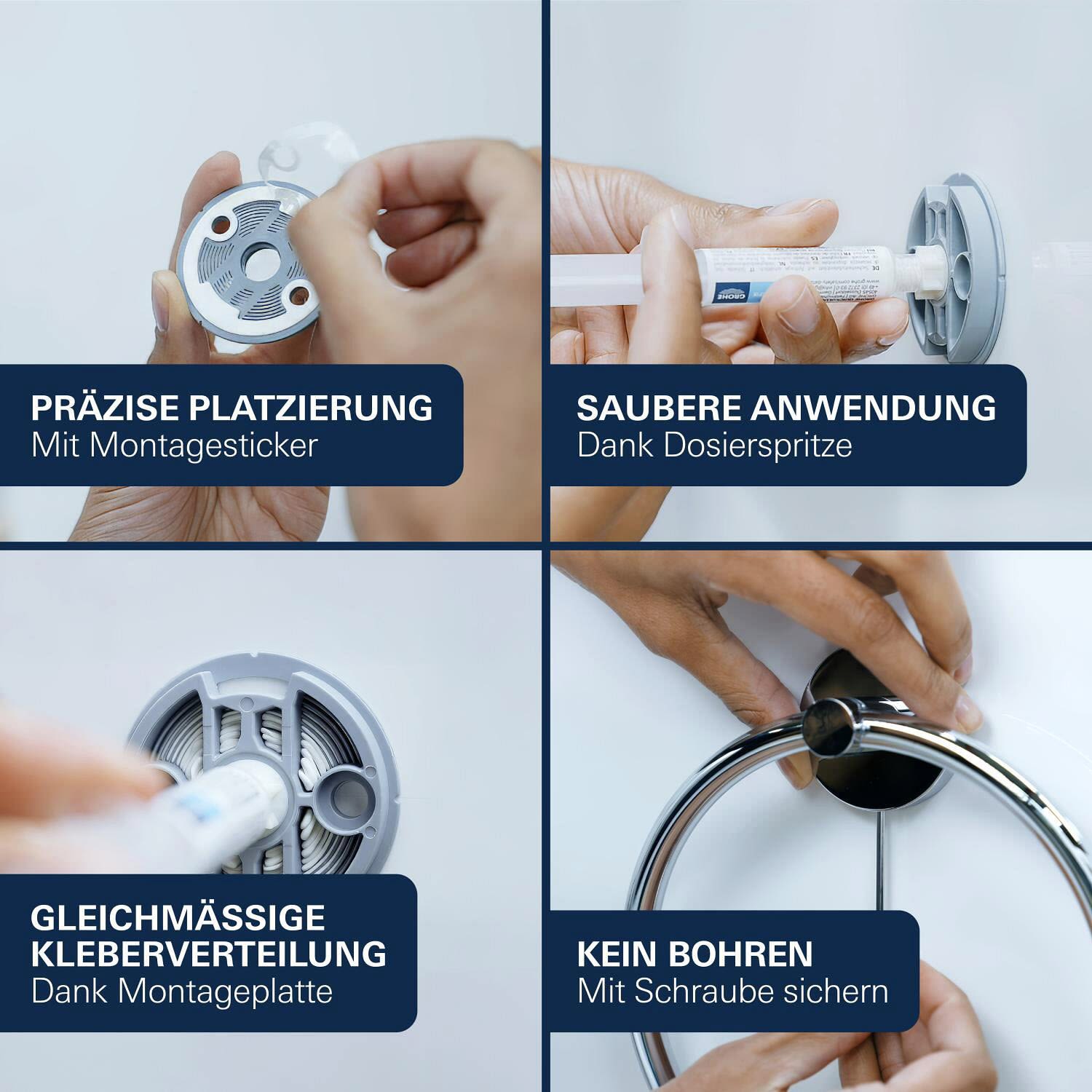Grohe Start Badetuchhalter 65 cm, Accessoires, 41178DL0, warm sunset gebürstet