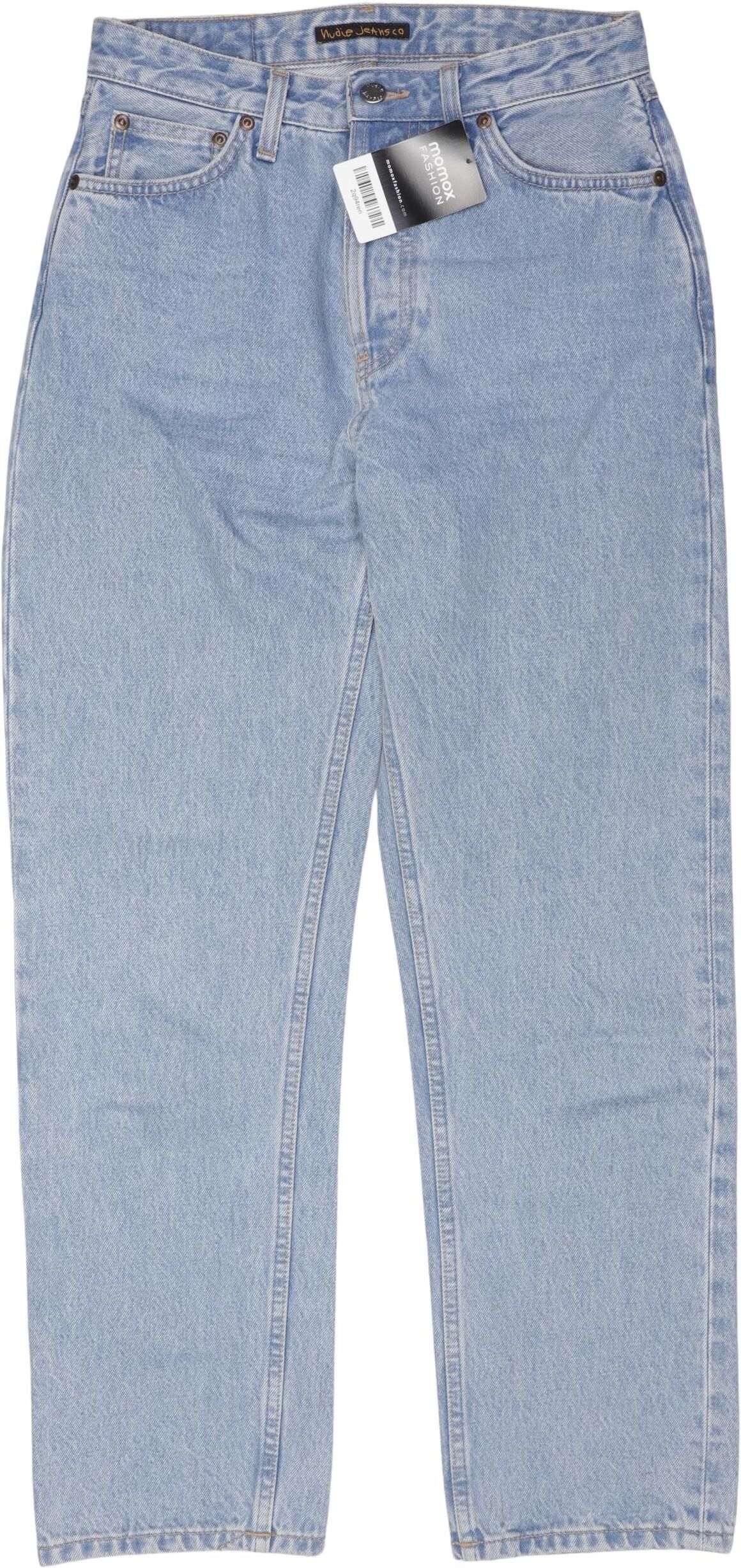 Nudie Jeans Damen Jeans, Hellblau, Gr. W26, Baumwolle - Second Hand