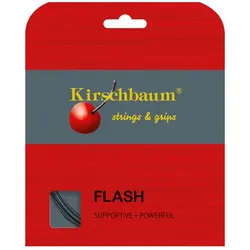 Tennissaite - Kirschbaum - FLASH - 12 m - schwarz