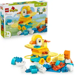 LEGO DUPLO Tiere auf Rädern 3-in-1-Set - Lernspielzeug ab 2 Jahren 10448