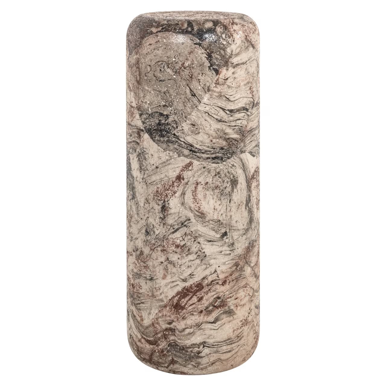 Richmond Zuil Mady Marmerlook, Beige, Hoogte: 91 cm