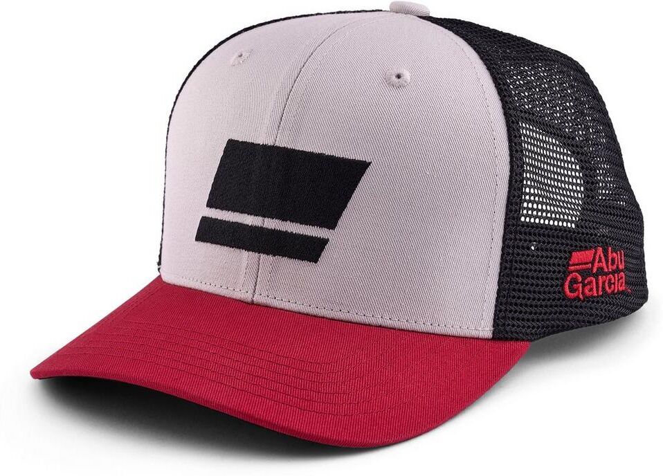 Abu Garcia Flag Trucker Keps (Färg: Grey / Red / Black)