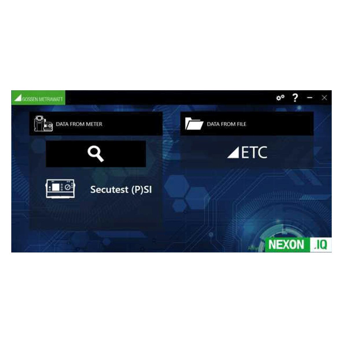 Gossen Z957A NEXONIQ Software NEXONIQ Datenkonverter-Software für IZYTRONIQ 1 St. (Z957A)