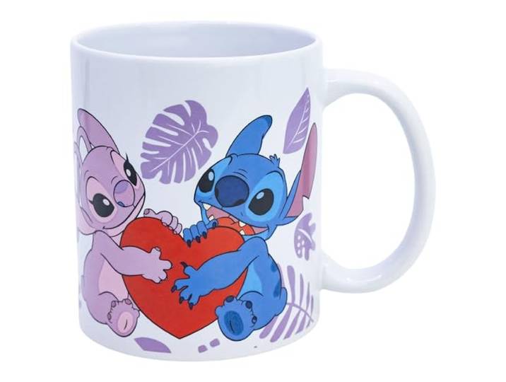 Stor Mug en Céramique Stitch 325ml - Design Officiel Sous Licence - Idéal pour Café\, Thé et Boissons Chaudes - pour Fans
