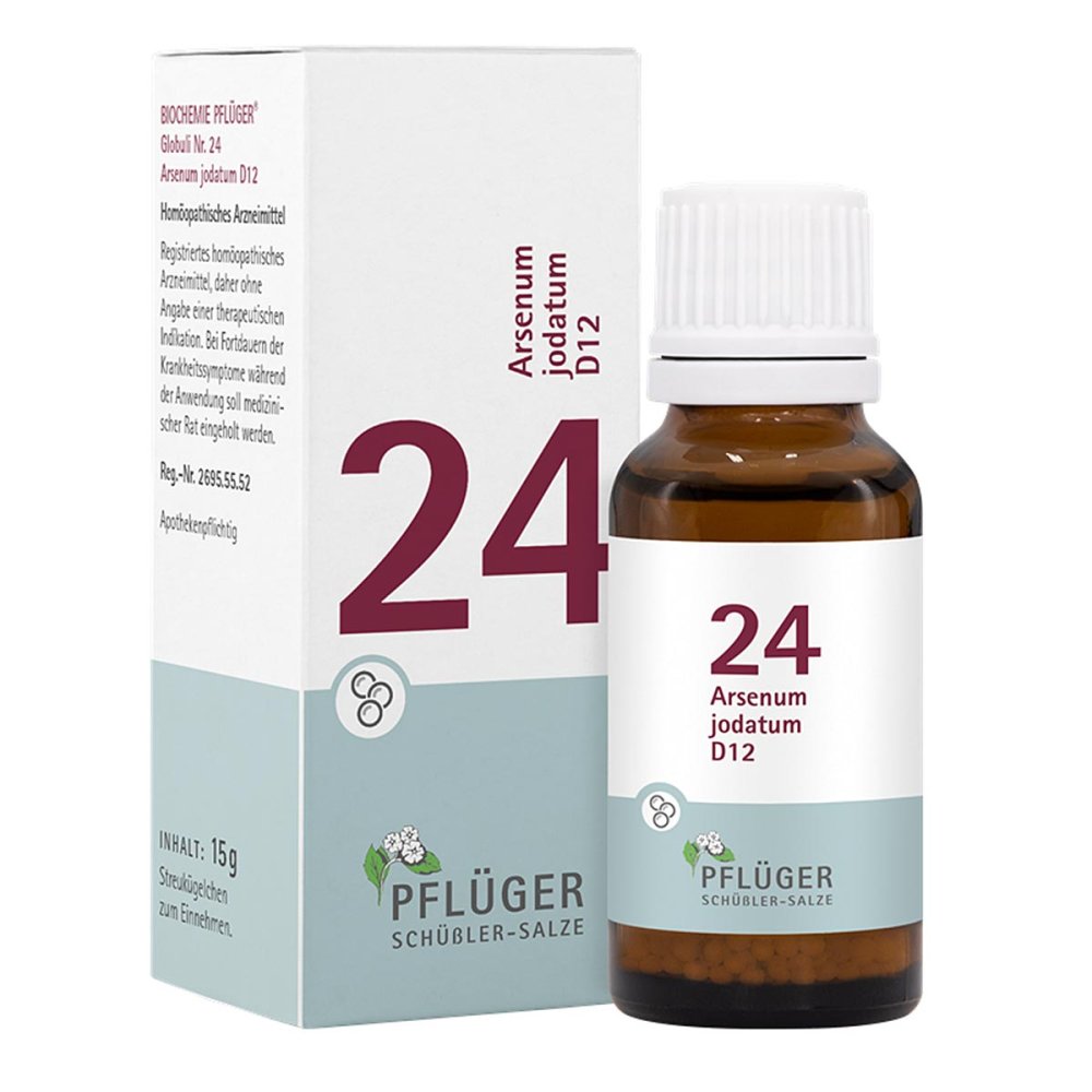 Homöopathisches Laboratorium Alexander Pflüger Gmb Schüßler-Salze Biochemie Pflüger 24 Arsenum Jodatum D12 Globuli 17278395