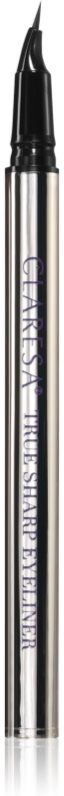 Claresa True Sharp Eyeliner eyeliner pen with long-lasting effect shade 01 Black 0.5 ml