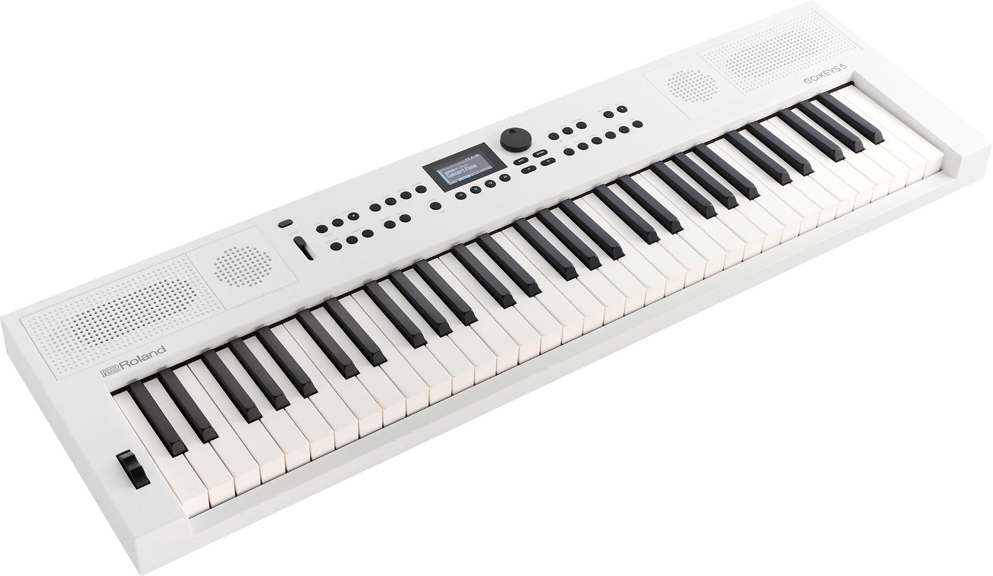 Roland GO:KEYS 5 WHITE Sintetizador 1.154 Sons + 203 Ritmos + Ritmos STZ Grátis