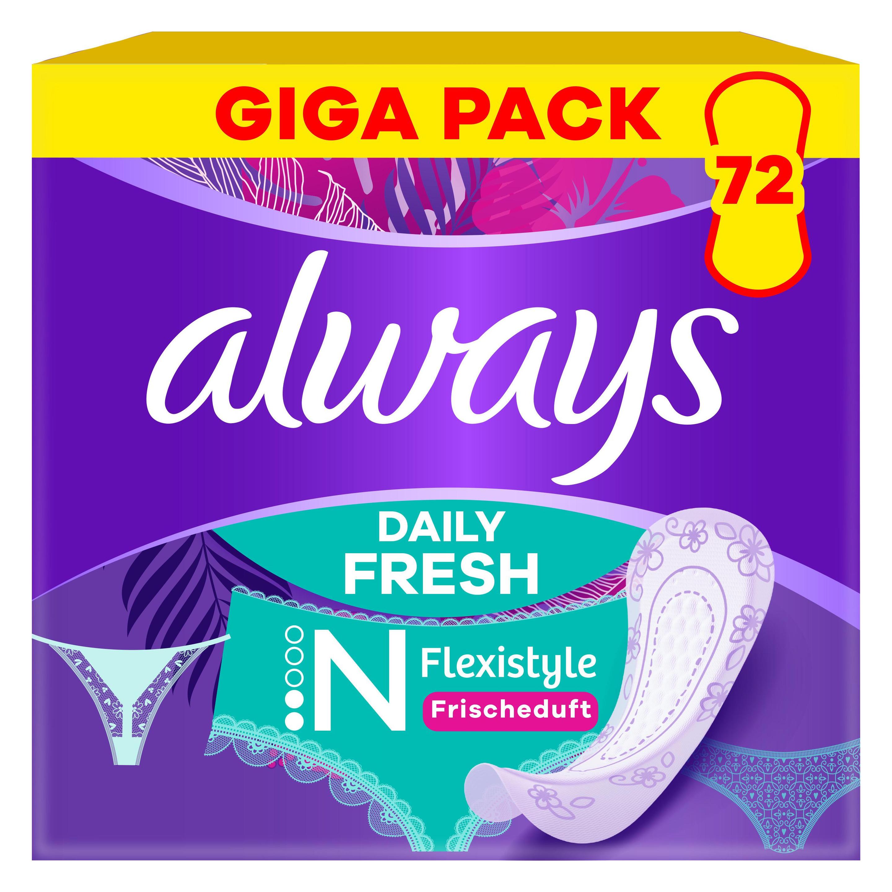 Always Daily Fresh Normal Flexistyle (72x) (8006540769874)
