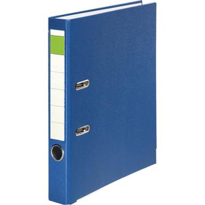 Grüner-Balken Ordner PP, A4, 5cm, Kunststoffordner, blau