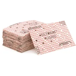 MIRKA ULTIMAX LIGNO Streifen Papier 81mm x 133mm GRIP MULTILOCHUNG P60 VPE: 50 STÜCK (UL6BK05060)