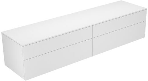 Keuco Edition 400 Sideboard 31773370000    210x47,2x53,5cm, 4 Auszüge, Trüffel/Trüffel