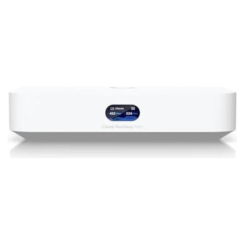 Ubiquiti Cloud Gateway Max, Wit, Polycarbonaat (PC), Activiteit, LAN, LCM, ARM, ARM Cortex (UCG-MAX)