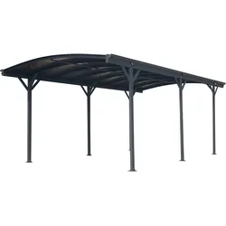 Westmann Aluminium Runddach Carport Bergen anthrazit