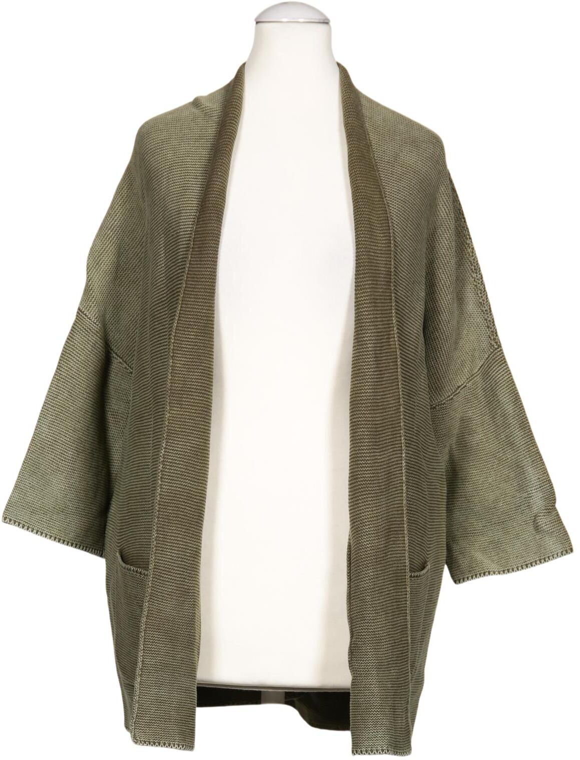 Lieblingsstück Damen Strickjacke, Grün, Gr. EU 36, Baumwolle - Second Hand
