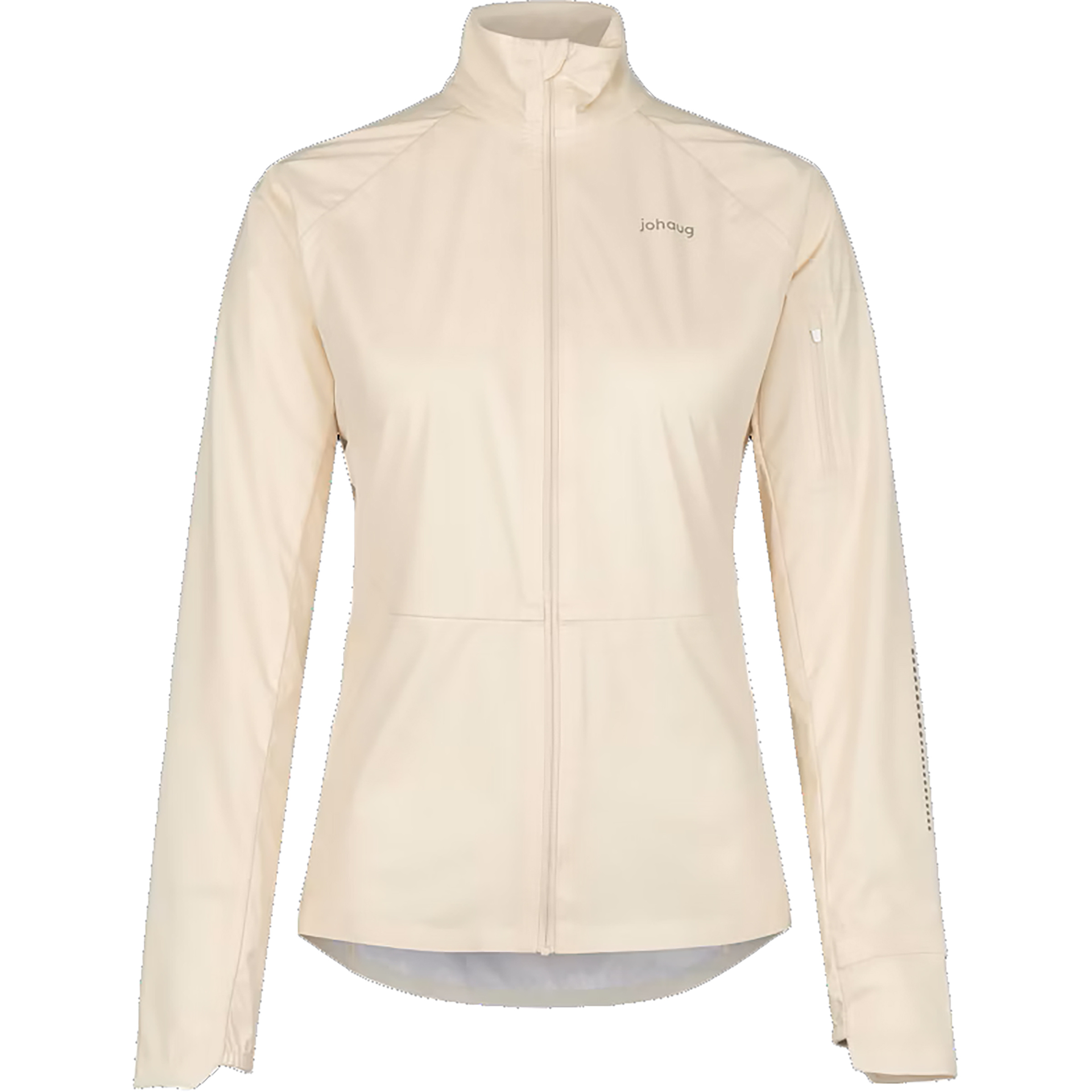 Johaug Discipline 2.0 Damen Softshelljacke beige Größe XS Laufen | Trailrunning Wasserabweisend