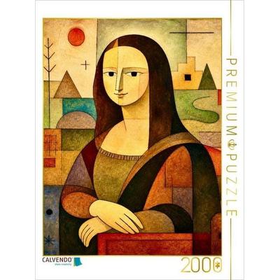 CALVENDO Puzzle Mona Lisa | 2000 Teile Lege-Größe 90x67cm Foto-Puzzle für glückliche Stunden