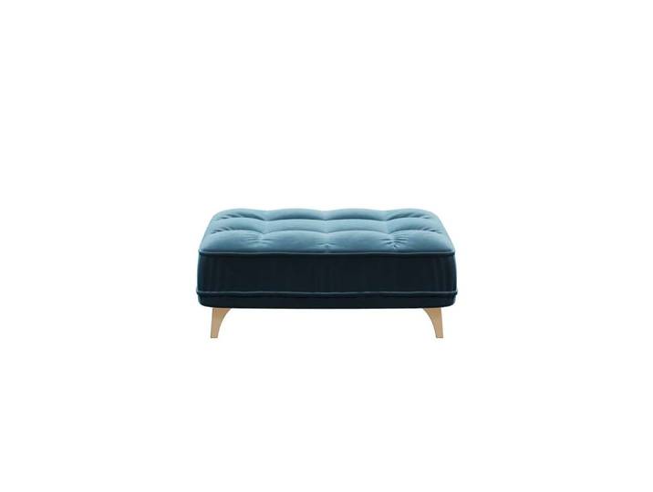 Pouf bleu marine foncé l84
