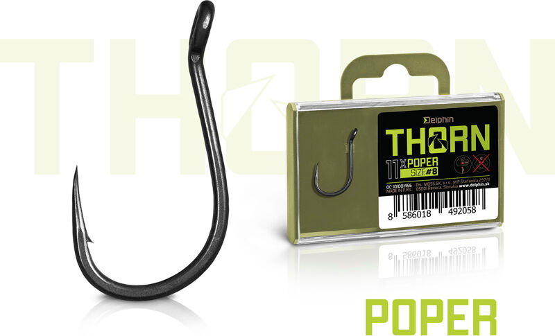 Delphin THORN Poper 11x #4 Gray, Beige, Green #4
