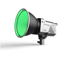 Patona Premium GLP100 RGB COB LED-Studiolicht 100W, Dauerlicht, Grün