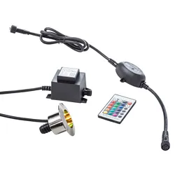 Heissner RGB-Quellsteinbeleuchtung, inkl. Trafo und RGB-Controller (L490-00)