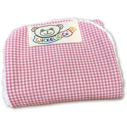 Wickel & Co. Bauch- & Brustwickel für Kleinkinder Gr.1 - rosa kariert