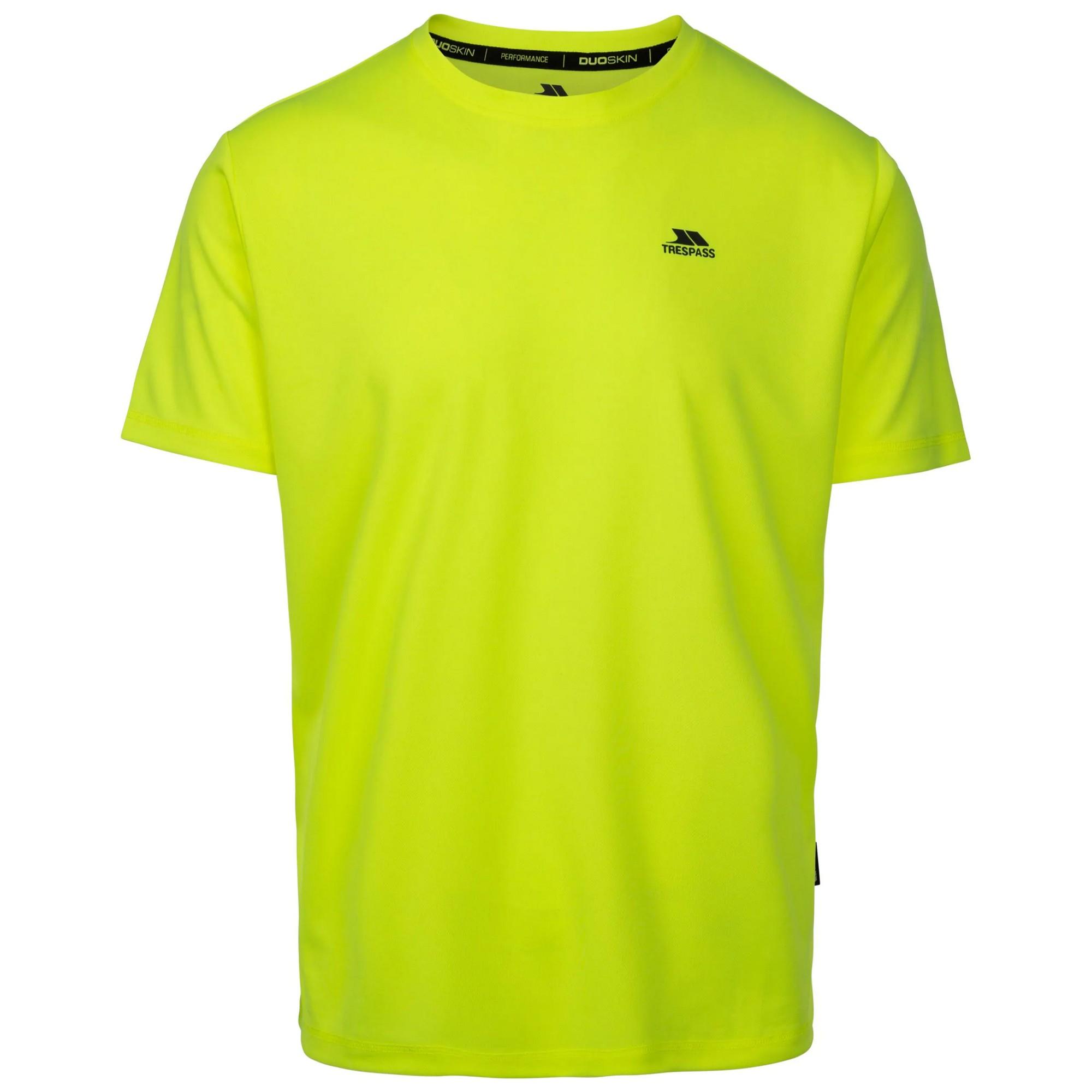 Trespass Heren Landford Active Top (Hoi Vis Geel)