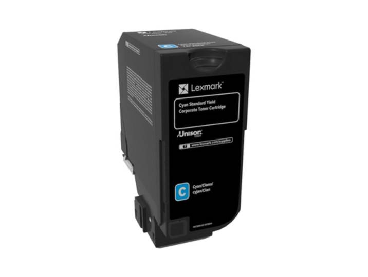 Lexmark 74C2SCE, Cyan, 1 pièce(s)