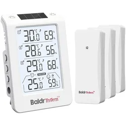 BaldrTherm Wireless digital thermometer White B0598T4H4, Thermometer + Hygrometer, Weiss