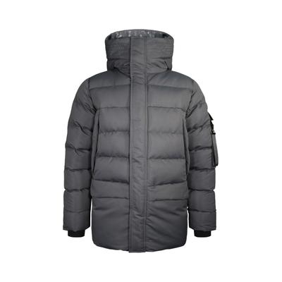 Parka SIKSILK "SikSilk Parka", Herren, Gr. XS, grau, 100% Polyester, normal, ohne Ausschnitt, Jacken Parka