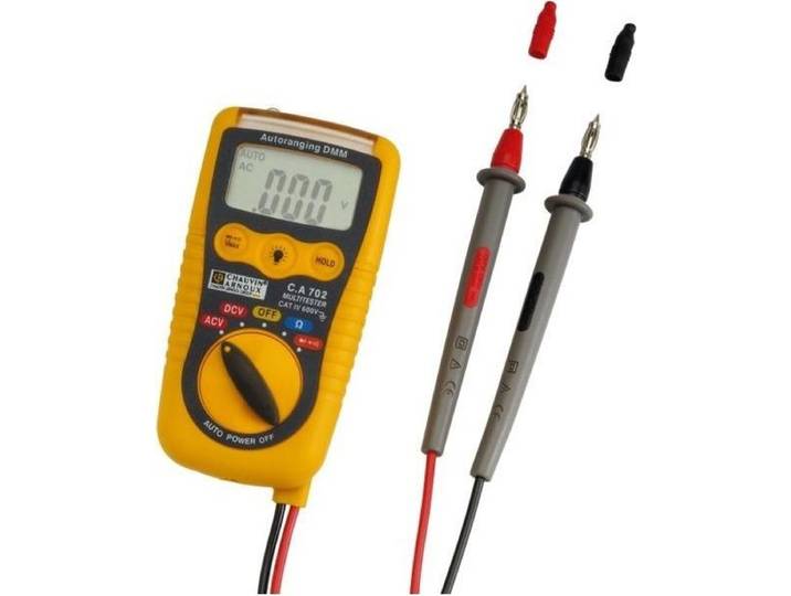 Multimètre Ca 702 Mesure électrique Compacte Et Fiable - Chauvin Arnoux