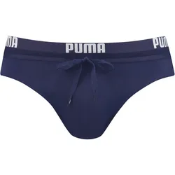 PUMA Swim Logo Brief Badehose Herren 01 - navy S