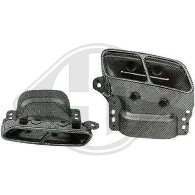 DIEDERICHS Endrohrblende hinten 4168205