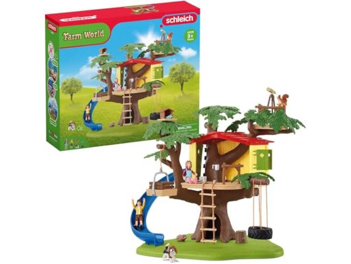 Schleich Farm World Abenteuer Baumhaus 42408 28 Teile