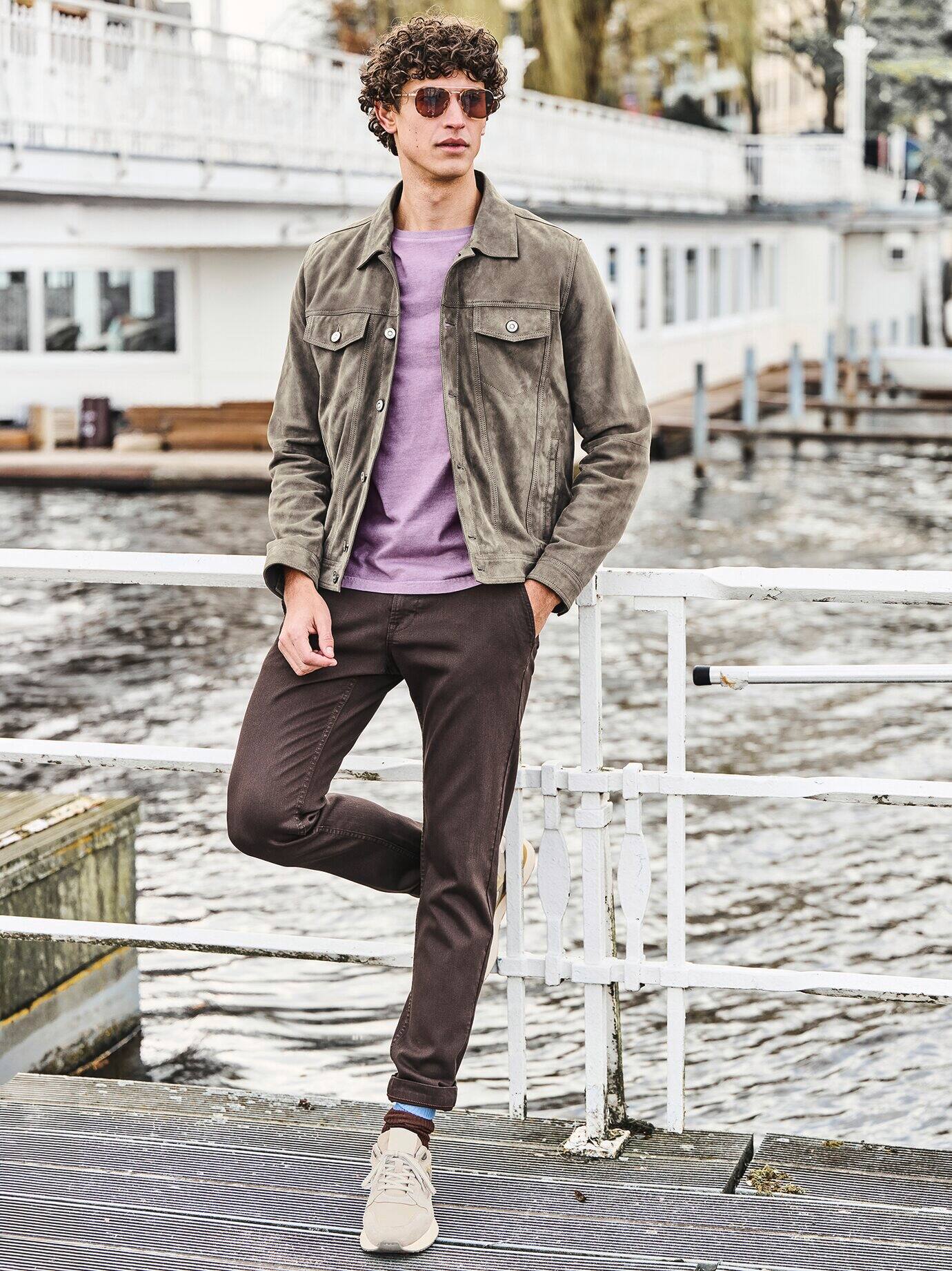 Mey & Edlich Denim-DNA-Chino Braun 31/32