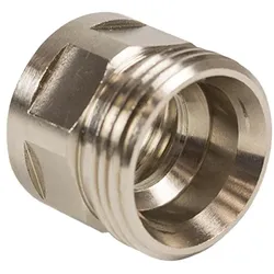 Schraubverbinder Durchgang, 1/2'' IG x 3/4'' Eurokonus