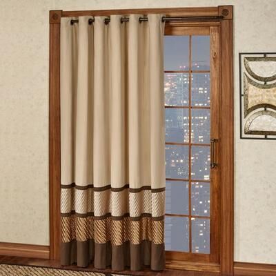 Touch of Class Delta Grommet Patio Panel Bronze 112 x 84, 112 x 84, Bronze