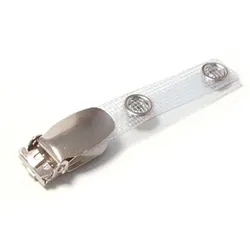 Evolis IDS 16 R Namensschild-Clip Grau 100 Stück(e)