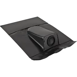 Solar-Rohrdurchführung Schiefer Bleiplatte mit EPDM-Tülle, Ø 20-65 mm,Titanzink,VPE = 2 St.