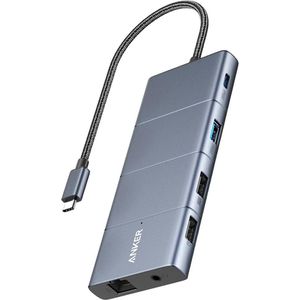 Anker Dockingstation 565 11-in-1, A83880A1, 100 Watt, für Notebooks, USB-C 3.1