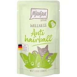 MjAMjAM Wellness Anti Hairball Huhn 12x125 g