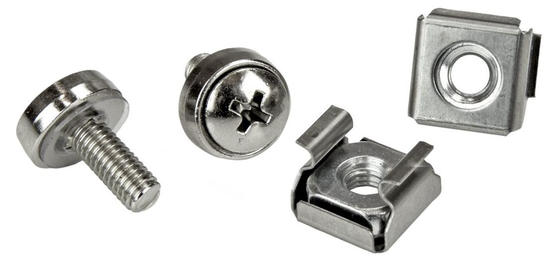 StarTech.com CABSCRWM520 Schroef, Zilver, 20 stuks