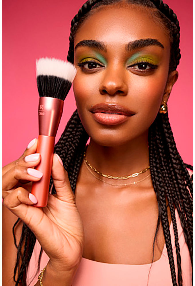 Real Techniques Pinceau à pointillés extra large pour le visage 1 u