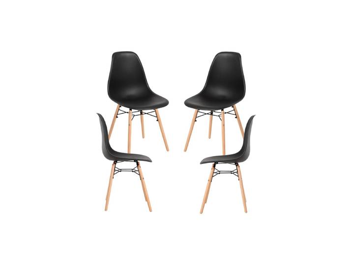 4er Set Besy Stühle - Schwarz